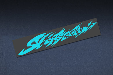 SHIRTSTUCKEDIN WARP GLOW STICKER
