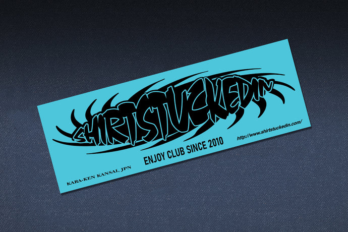 SHIRTSTUCKEDIN SURF GLOW STICKER