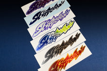 SHIRTSTUCKEDIN WARP LOGO LEAF STICKERS