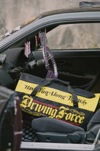 SHIRTSTUCKEDIN DRIVING FORCE 90S STYLE DUFFLE BAG
