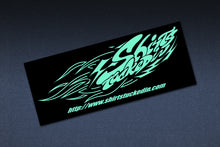 SHIRTSTUCKEDIN NEW LOGO FLAME GLOW STICKER