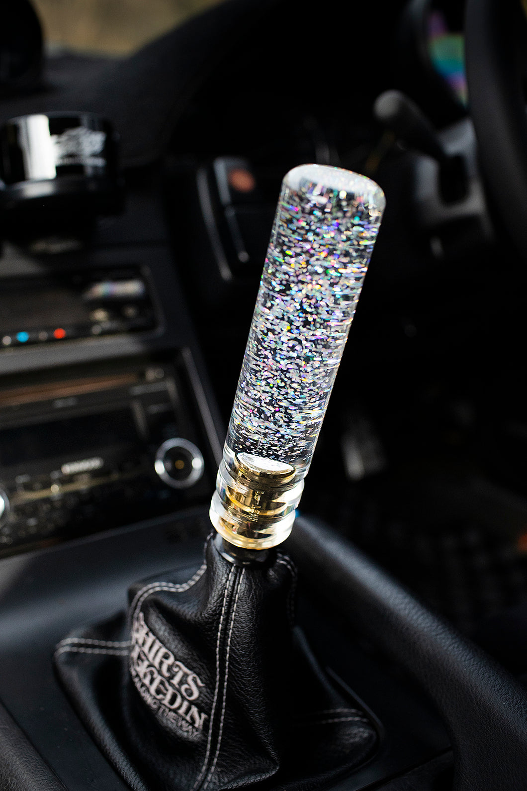 custom gear stick SHIRTSTUCKEDIN DRIVING FORCE RAINBOW CRYSTAL SHIFT KNOBS – shirtstuckedin